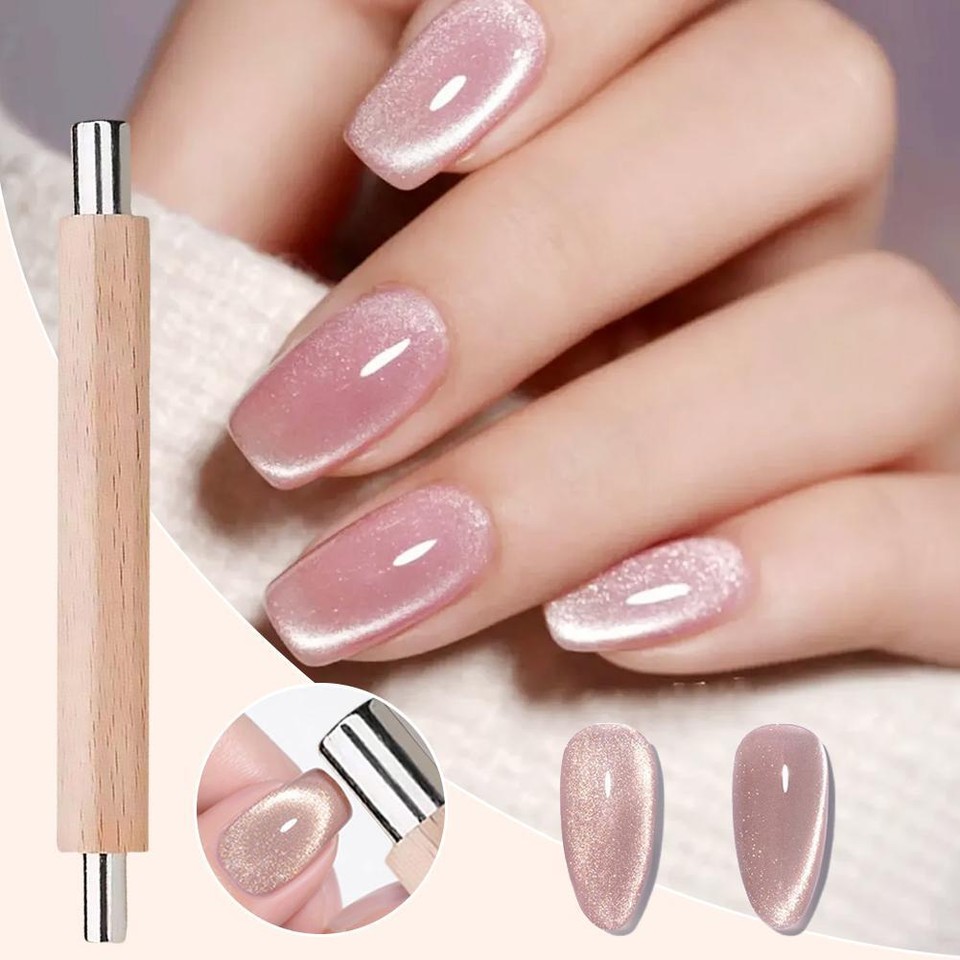 3d Cat Eye Dual End Board Wand Nail Art Tool For Uv Gel Nail