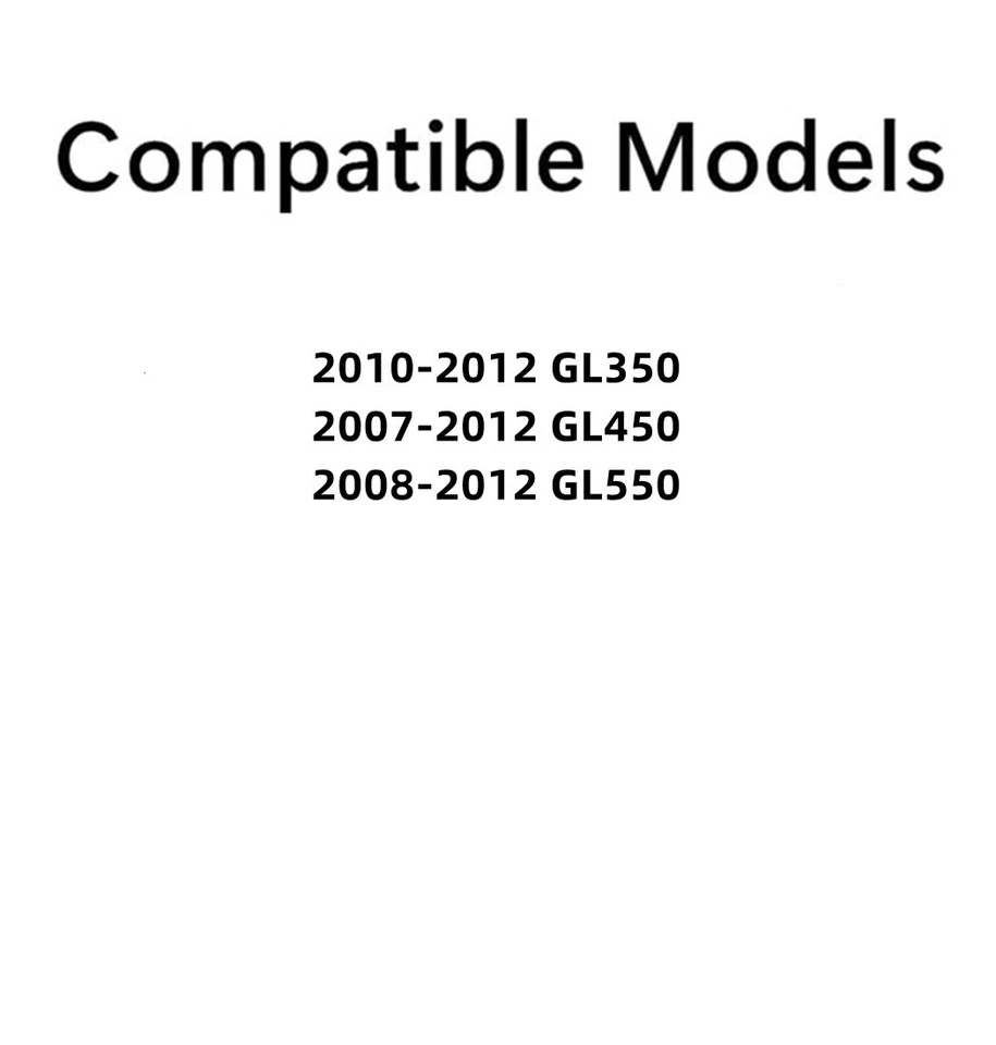 Fit Mercedes Benz GL350 GL450 GL550 Passenger Side Right Front Door Window Glass Foto 2 de 4