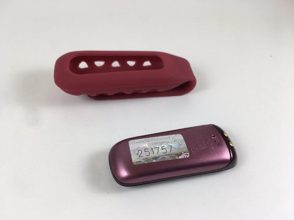 Authentic Fitbit One Burgundy Tracker with New Battery and 6.60 update! - Image 3 of 4