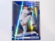 2022 Panini Elite Extra Edition Baseball Noah Dean Aspirations Blue Card 41/349