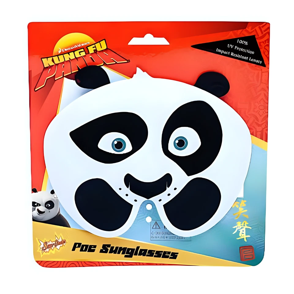 Kung Fu Panda Sunglasses Sun-Staches of the Character Po UV400 One Size SG3647 - Image 2 of 3