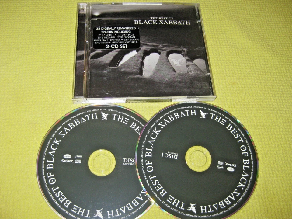 Hard Rock Metal Hits 8 CD Album Collection Lot Motorhead Dio Black Sabbath - Image 2 of 4