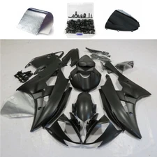 Matte Black Fairing Kit For Yamaha YZF R6 2006 2007 ABS Injection Body +Bolt Set