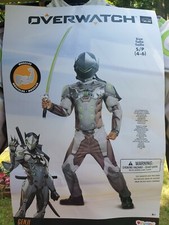 Overwatch Genji Child Costume Small 4-6 Costume Muscles