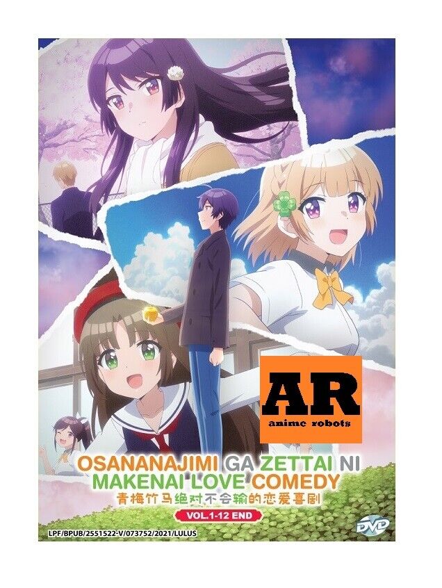 Anime DVD Osananajimi Ga Zettai Ni Makenai Love Comedy Vol.1-12