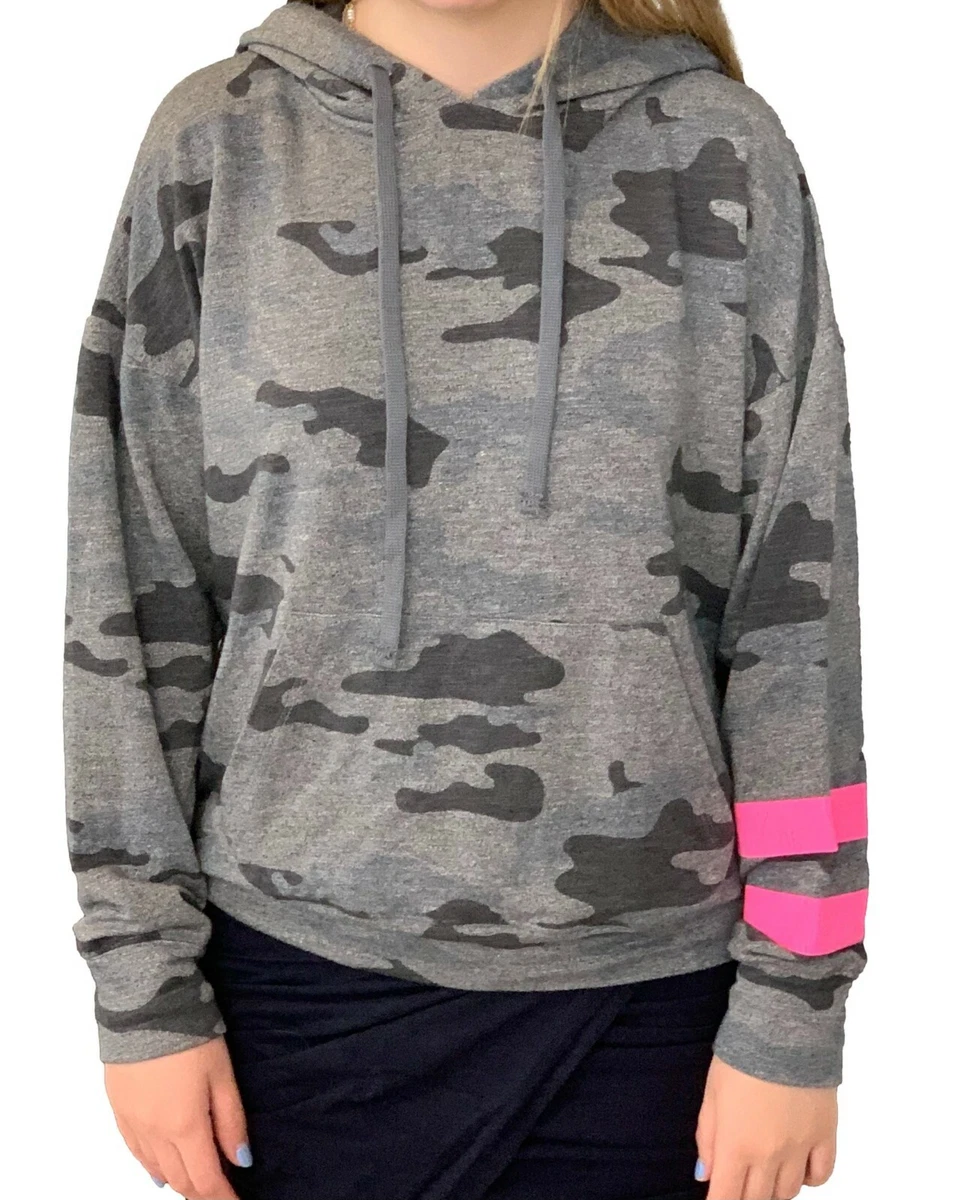 Sundry varsity camo pullover on sale