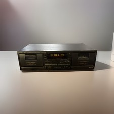 Vintage Pioneer Stereo Double Cassette Deck CT-W770 - Tested  Works