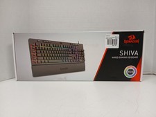 Redragon K512 Shiva Wired Gaming Keyboard, Black   2 