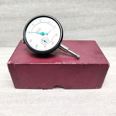 Baty Model C1 Dial Indicator .01mm, 0-100 Grad, 0-12mm Range, Made in England