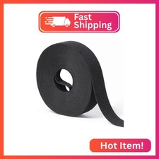1 in x 30 ft Hook and Loop Roll  Double-Sided Strips, Self-Gripping Straps  Re