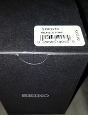 Seiko 5 Sports SRPD79 Men's Automatic Watch Black PVD Box & Papers Excellent 7