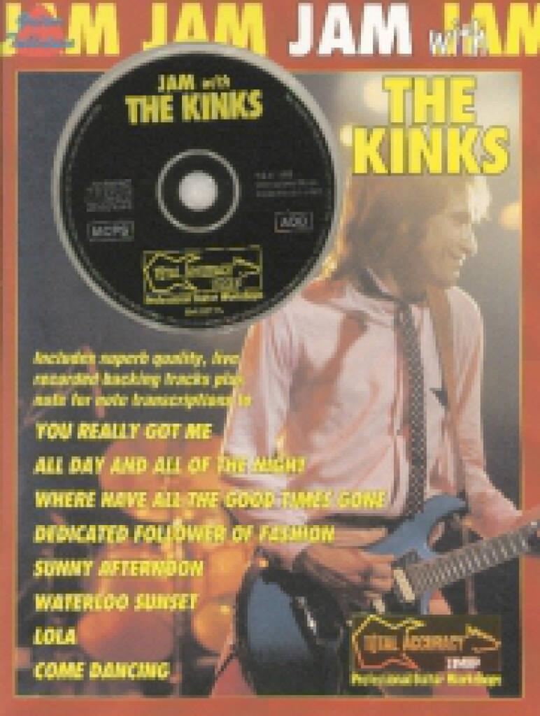 Jam with The Kinks, The Kinks, Guitar, Voice, Book & CD