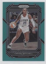 2023 Panini Prizm WNBA Teal Prizm 42/49 Tiffany Mitchell #82 nd3