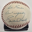 Gordie Howe Autograph OAL Baseball PSA DNA