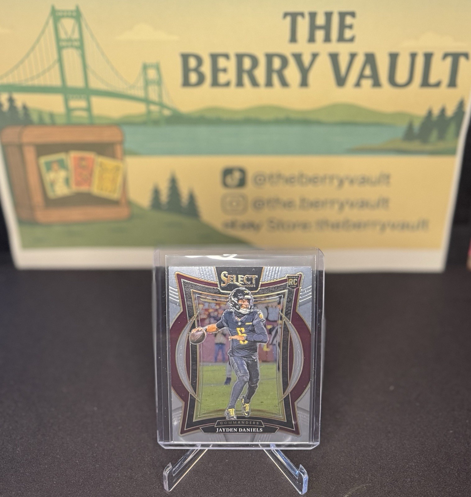 2024 Panini Select - Concourse Jayden Daniels #26 (RC)