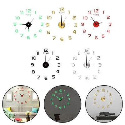 Innovative große 3D Wanduhr zum Selbermachen perfekte Ergänzung zu Ihr