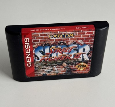 Super Street Fighter II 2 Sega Genesis - Authentic/Original Cartridge - WORKS