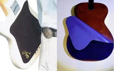 Guitar Finish Protection - Scratch Pad LARGE SIZE Brilliant Royal Blue BackGuard