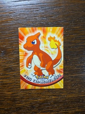 Charmeleon #05- Pokemon Topps TV Animation Card (Red Label) 