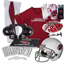 Arizona Cardinals Kids NFL 13pc Deluxe Football Uniform Set, Small