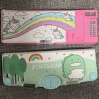 Vintage Pink Unicorn Multi Pop Out Pencil Case with Calculator & Sharpener — photo 9