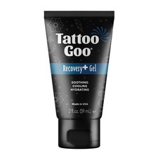 Tattoo Goo Recovery Gel for Aftercare, 2 oz, Hydrates  2 Ounce, Clear