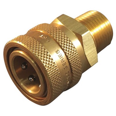 HANSEN 3S20 Quick Connect,Socket,3/8'',3/8''-18 55JU73