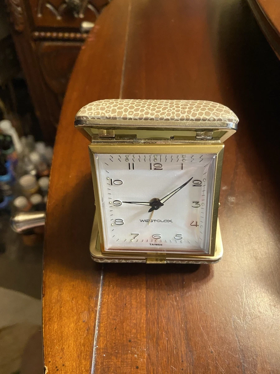 Westclox Travel Alarm Clock In Collectible Alarm Clocks (1930-1969
