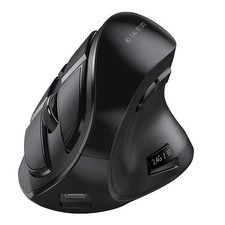 Rechargeable USB  Mouse Ergonomics Mouse for PC Tablet Laptop Notebok-A W6P1