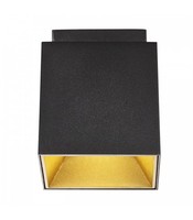 Moderne 1X10W Anbauleuchten GU10 Schwarz IP20