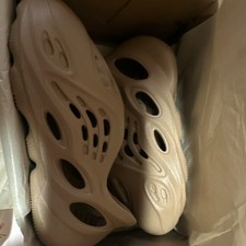 adidas Yeezy Foam Runner Beige Men's Slip-On Breathable Clog Casual Shoes