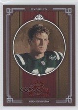 2005 Donruss Throwback Threads Gridiron Kings Red Framed Chad Pennington 0a1