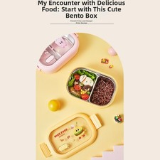 Stainless Steel Lunch Box Insulated Food Containers for Portion Control