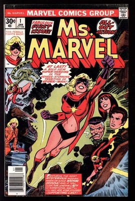 アメコミリーフ　Ms. Marvel #1 1977 CGC 7.0 Ms. Marvel #1 (Marvel Comics January 1977) for sale online | eBay