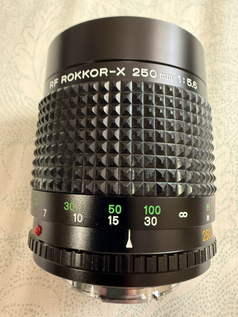 RF 250mm Minolta Rokkor Lens | Mirror Rokkor-X X f5.6 f⁄5.6 Prime