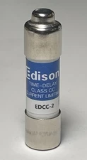 10PCS Edison EDCC12 Class CC Fuse 12A 600V Time-Delay Slow-Blow Industrial Lot