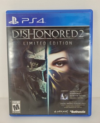 Dishonored 2: Limited Edition (Sony PlayStation 4, 2016) - CIB, Tested