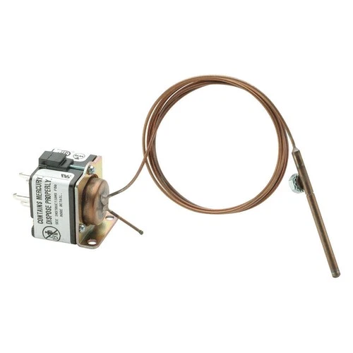 WHITE-RODGERS 30A46-105 Mercury Flame Sensor, 12 in Lead 48FX08