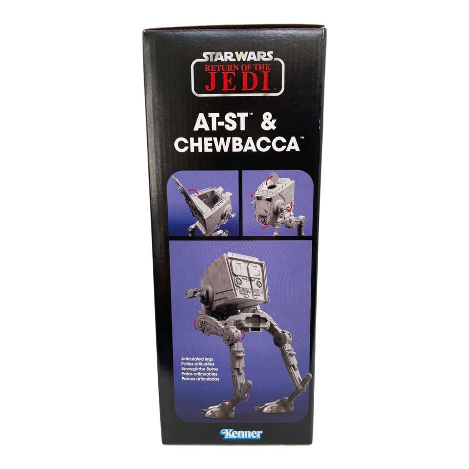 Kenner Star Wars Vintage Collection AT-ST & Chewbacca Figure Set Mint Condition - Image 3 of 4