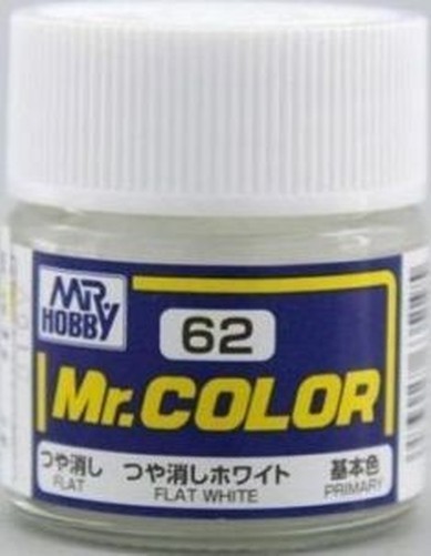 Mr Hobby - Gunze C-062 - Mr. Color (10 Ml), Flat White