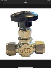 (4) New Swagelok Needle Valve SS-1RS8