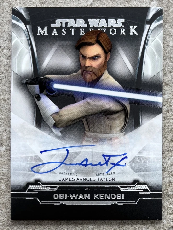 2019 Star Wars Masterwork Taylor As Obi-Wan Kenobi Autograph Auto  - Image 3 of 4
