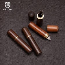 WUTA Wooden Needle Case Sewing Needle Holder Storage Box Toothpick Holder Portab