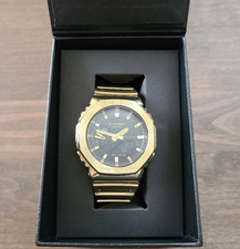 Orologio Uomo CASIO G-SHOCK GM-2100YMG-9AJF FINE METALLIC SERIES Oro con Scatola