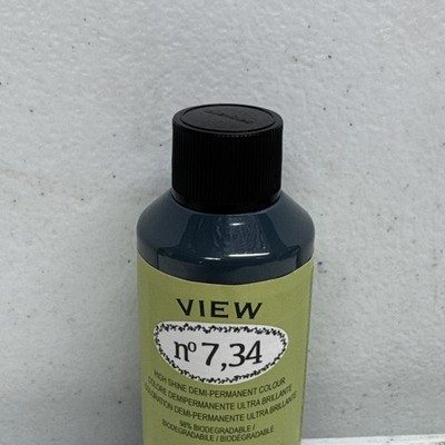 Davines VIEW 7,34  High Shine Liquid Demi Permanent Hair Color