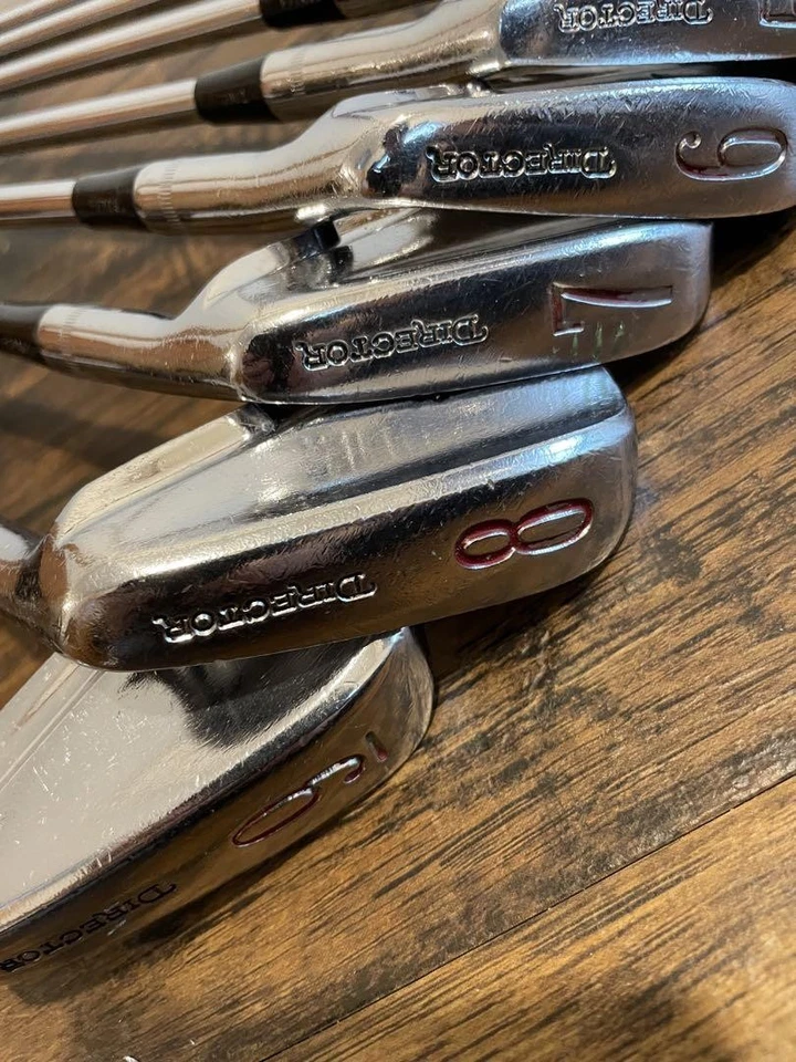 Ben Hogan Director Iron Set 9 pcs RH Steel Flex S Used - Image 3 of 4