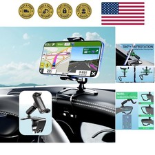 Phone Mount for Car Dashboard, 360 Degree Rotation Universal Cell Phone Holde...