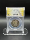1901-O Barber Half Dollar ANACS G4 Nice Original Coin Free Shipping