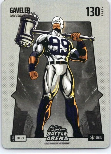 Bo Jackson Battle Arena Gaveler Silver Battlefoil Parallel Aaron Judge