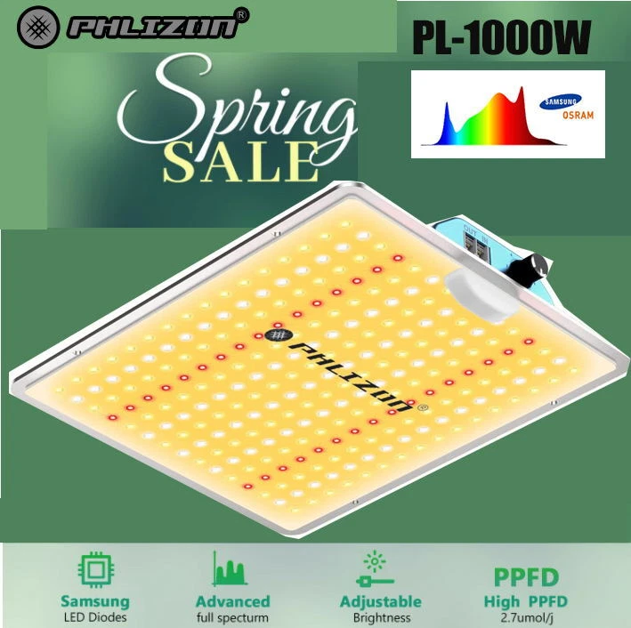 Phlizon 1000w led deals